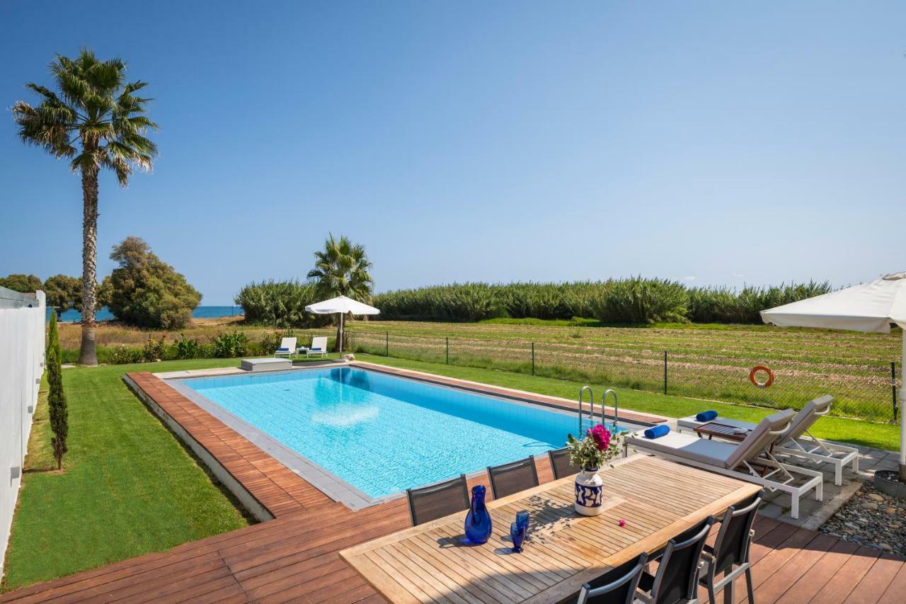 Blue Sea Luxury Villa Máleme Kültér fotó