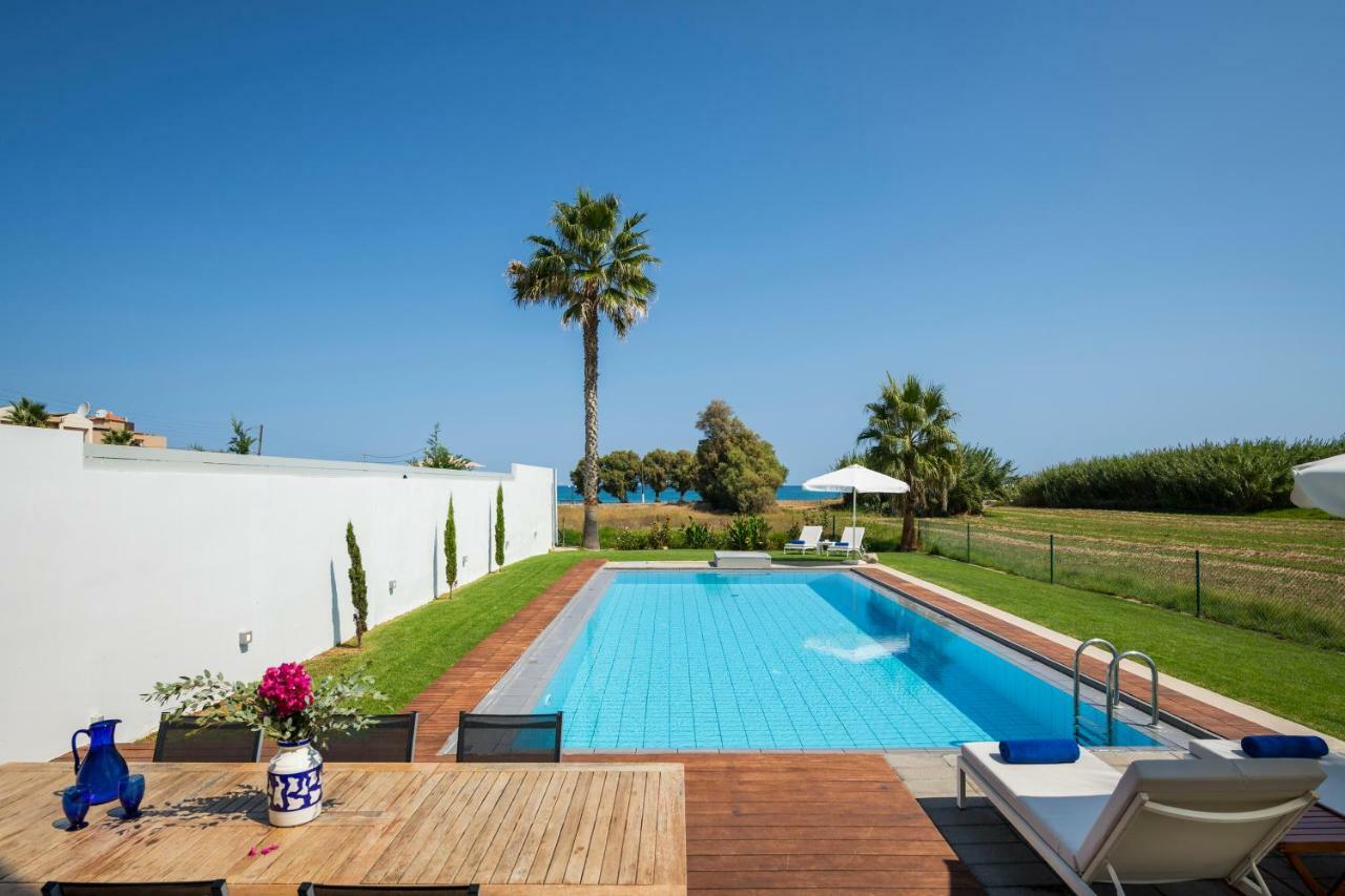 Blue Sea Luxury Villa Máleme Kültér fotó