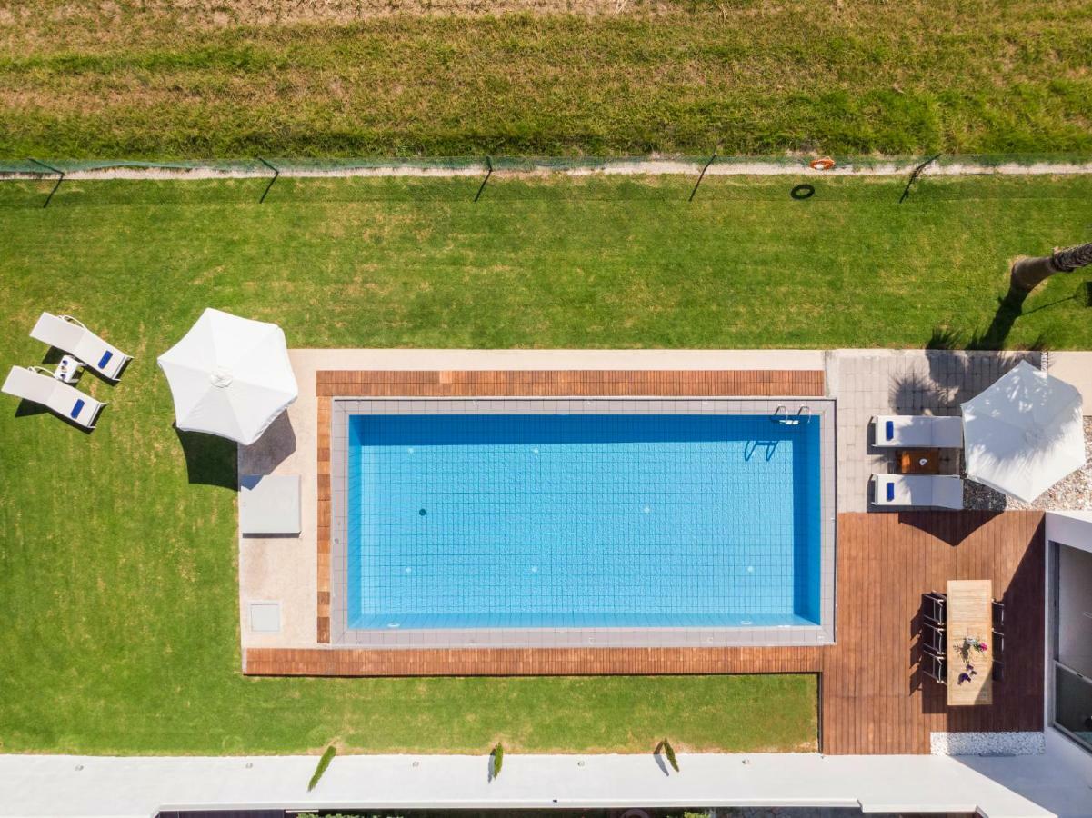 Blue Sea Luxury Villa Máleme Kültér fotó