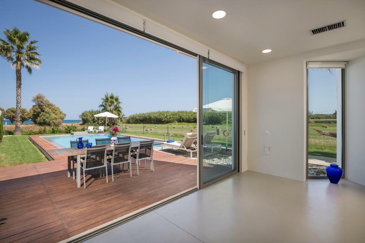 Blue Sea Luxury Villa Máleme Kültér fotó